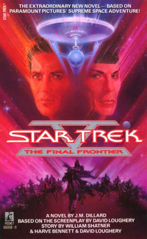 Book cover of Star Trek V: The Final Frontier