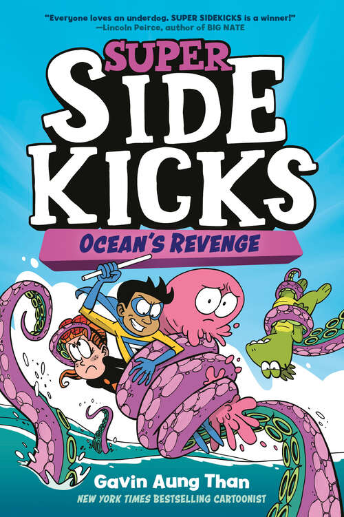 Book cover of Super Sidekicks #2: Ocean's Revenge (Super Sidekicks #2)