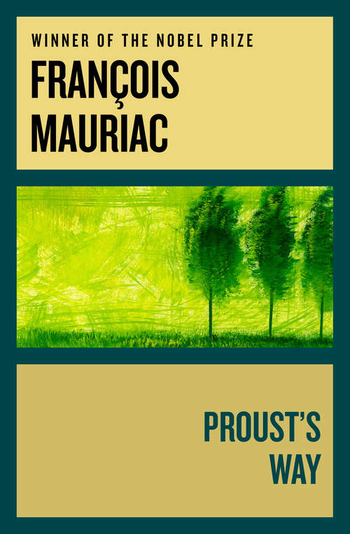 Book cover of Proust's Way