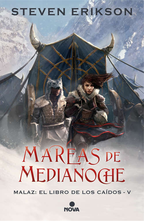 Book cover of Mareas de Medianoche (Malaz: El Libro de los Caídos: Volumen 5)
