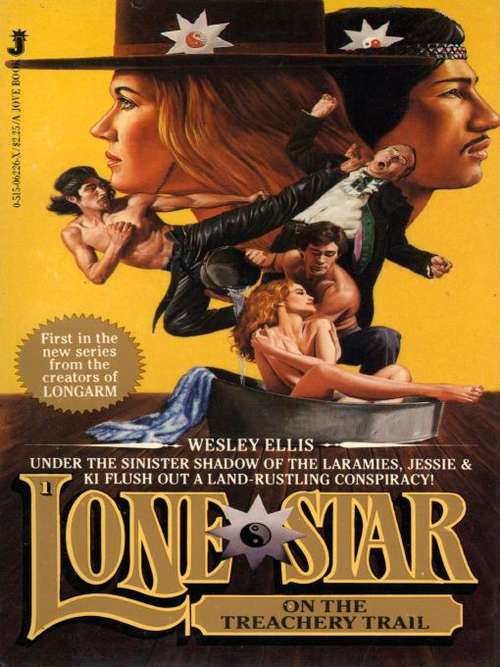 Book cover of Lone Star on the treachery trail (Lone Star #01)