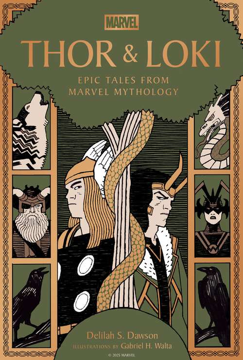 Book cover of Thor & Loki: Epic Tales from Marvel Mythology