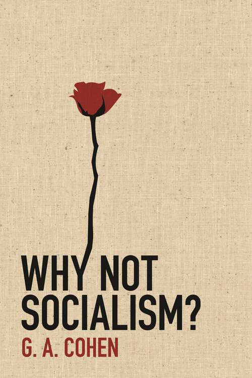 Book cover of Why Not Socialism?