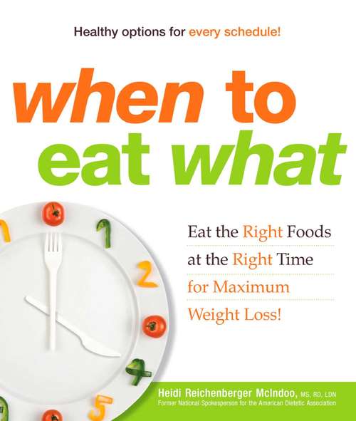 Book cover of When to Eat What