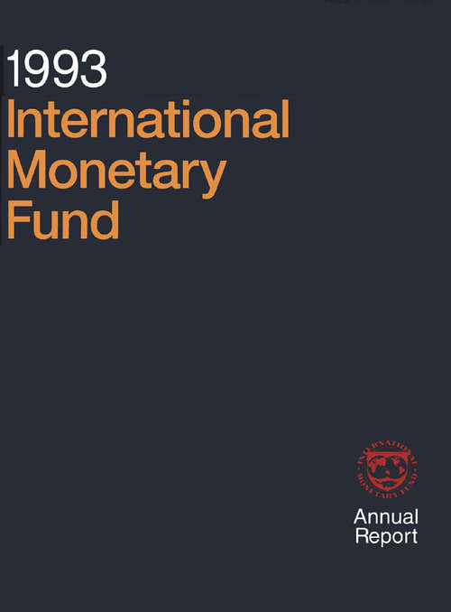 Book cover of Annual Report of the Executive Board for the Financial Year Ended April 30, 1993