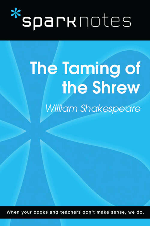 Book cover of The Taming of the Shrew (SparkNotes Literature Guide Series)