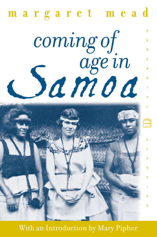 Book cover of Coming of Age in Samoa