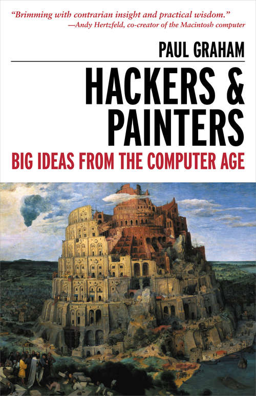 Book cover of Hackers & Painters