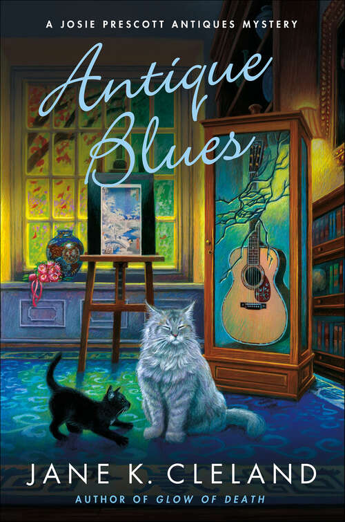 Book cover of Antique Blues: A Josie Prescott Antiques Mystery (Josie Prescott Antiques Mysteries #12)