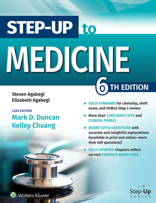 Book cover of Step-Up to Medicine (Step-Up Series)