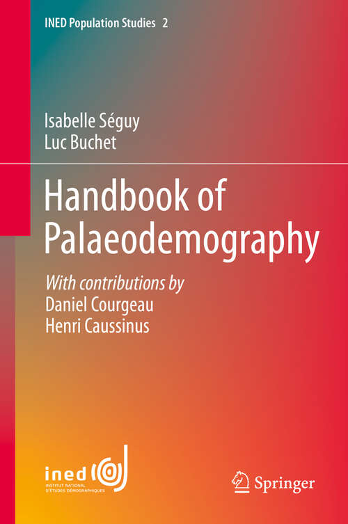 Book cover of Handbook of Palaeodemography