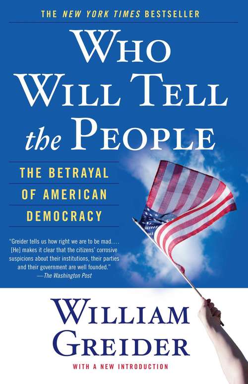 Book cover of Who Will Tell The People