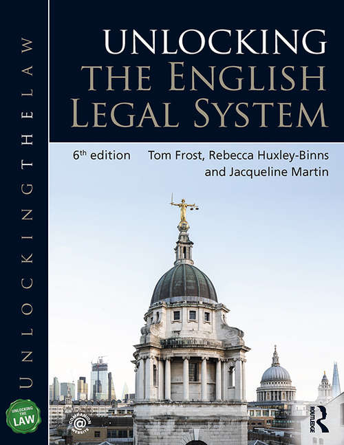 Unlocking the English Legal System (Unlocking the Law)