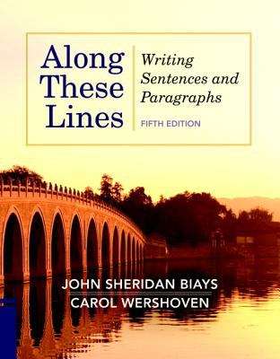 Book cover of Along These Lines: Writing Sentences and Paragraphs (Fifth Edition)