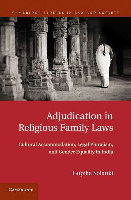 Book cover of Adjudication in Religious Family Law