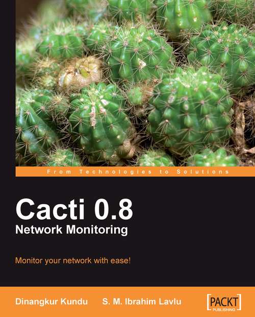 Book cover of Cacti 0.8 Network Monitoring