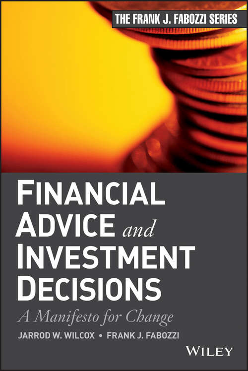 Book cover of Financial Advice and Investment Decisions
