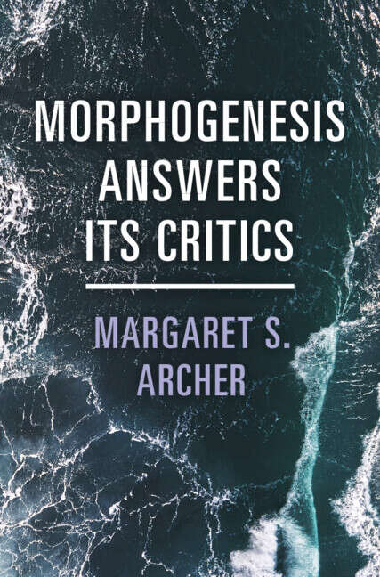 Book cover of Morphogenesis Answers Its Critics