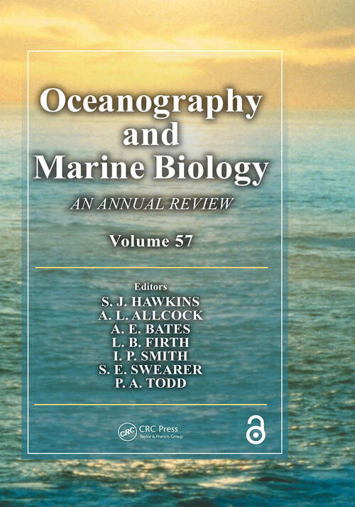 Book cover of Oceanography and Marine Biology: An Annual Review, Volume 57 (Oceanography and Marine Biology - An Annual Review #57)