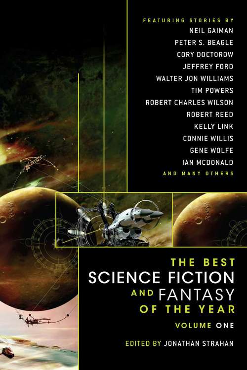 Book cover of The Best Science Fiction and Fantasy of the Year #1