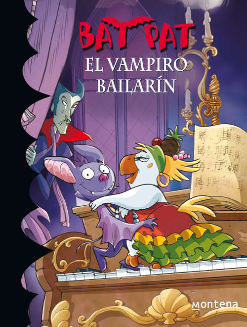 Book cover of El vampiro bailarín (Serie Bat Pat: Volumen 6)