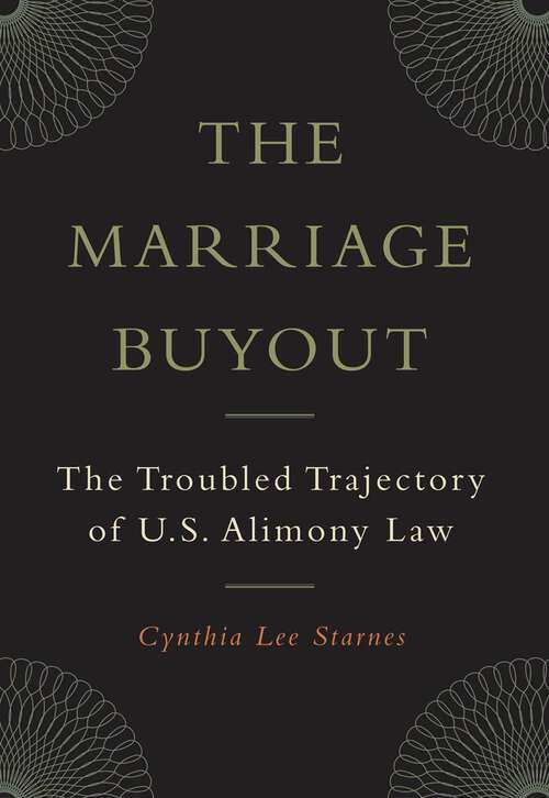 Book cover of The Marriage Buyout