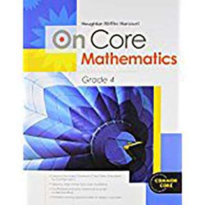 Book cover of On Core Mathematics, Grade 4