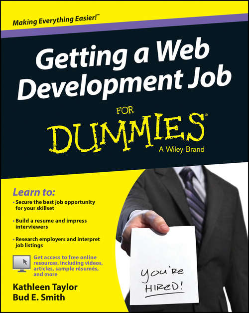Getting a Web Development Job For Dummies
