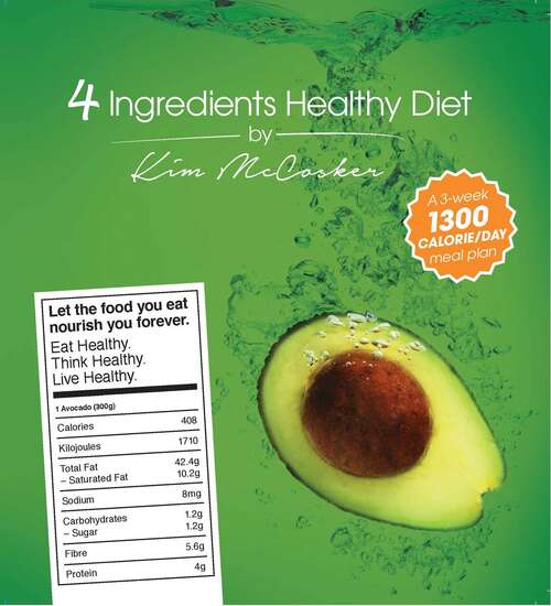Book cover of 4 Ingredients Healthy Diet