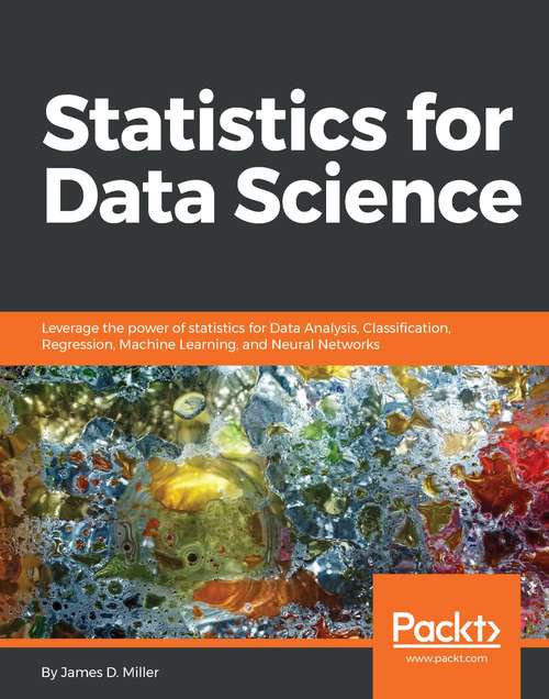 Book cover of Statistics for Data Science