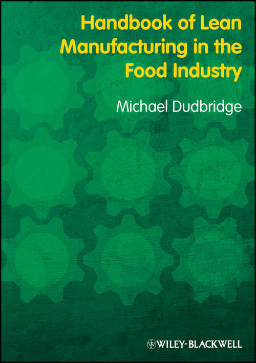 Book cover of Handbook of Lean Manufacturing in the Food Industry