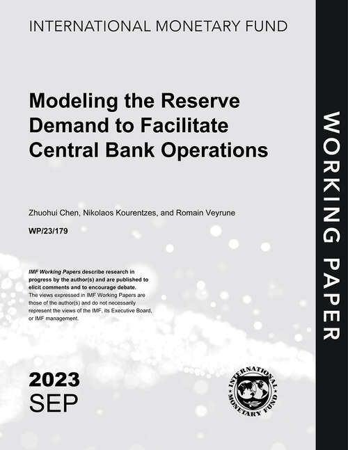 Book cover of Modeling the Reserve Demand to Facilitate Central Bank Operations (Imf Working Papers)
