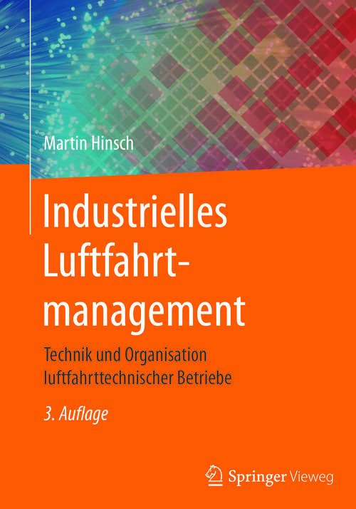 Book cover of Industrielles Luftfahrtmanagement