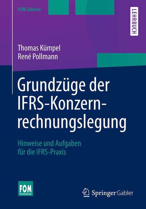 Book cover of Grundzüge der IFRS-Konzernrechnungslegung