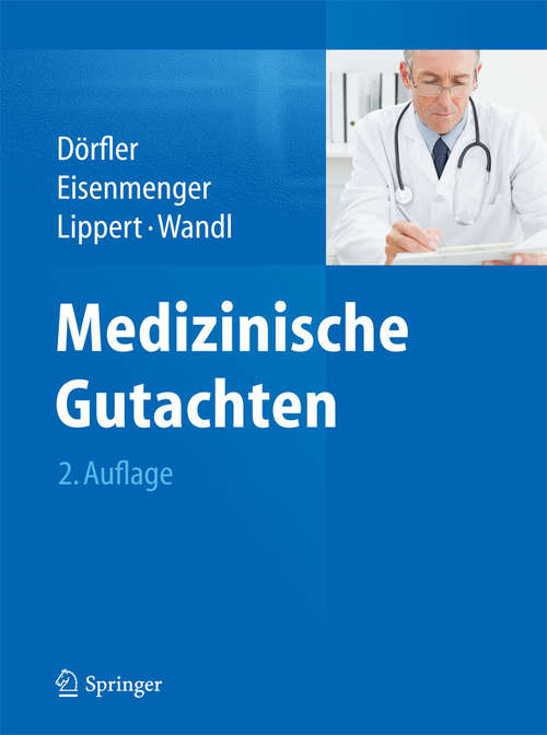 Book cover of Medizinische Gutachten