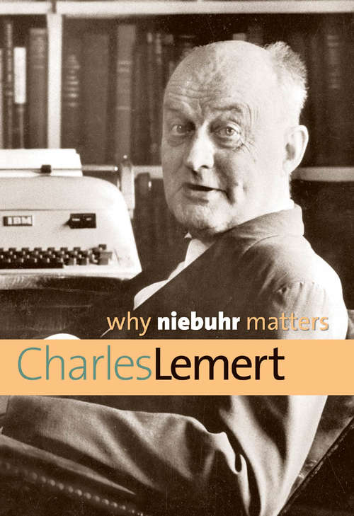 Book cover of why niebuhr matters