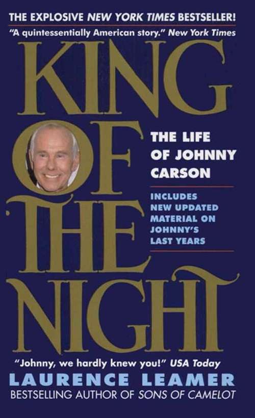 Book cover of King of the Night: The Life of Johnny Carson
