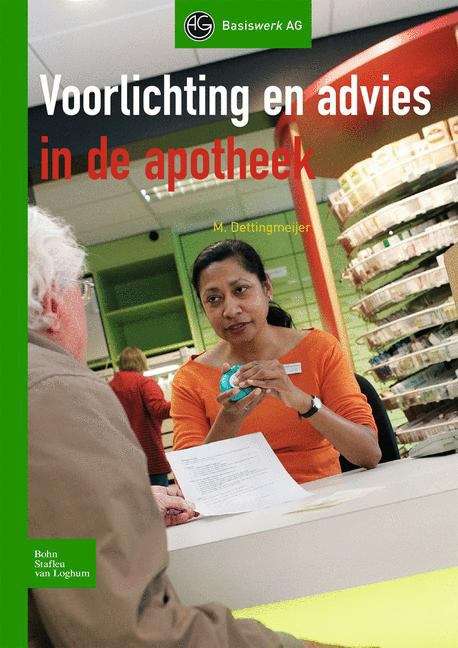 Book cover of Voorlichting en advies in de apotheek