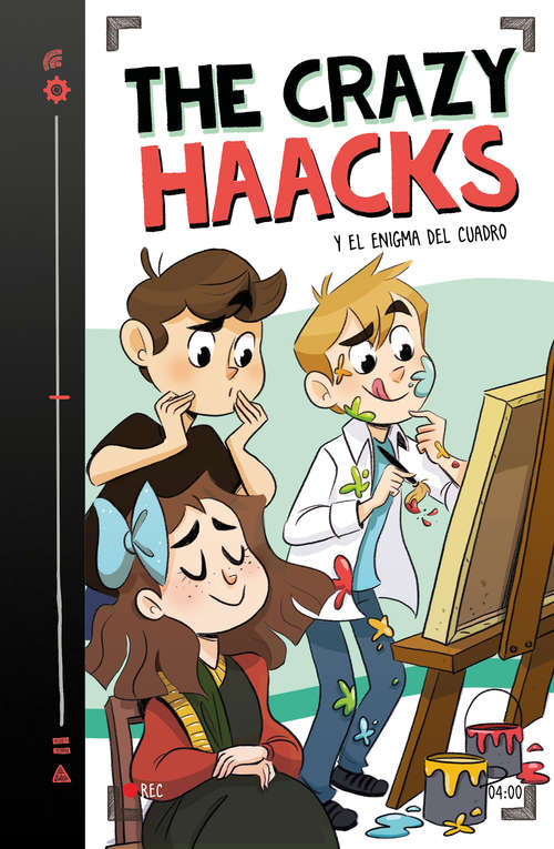 Book cover of The Crazy Haacks y el enigma del cuadro (Serie The Crazy Haacks: Volumen 4)