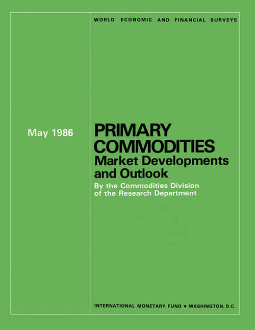 Book cover of World Economic and Financial Surveys: May 1986