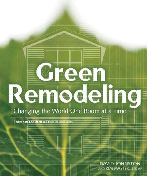 Book cover of Green Remodeling