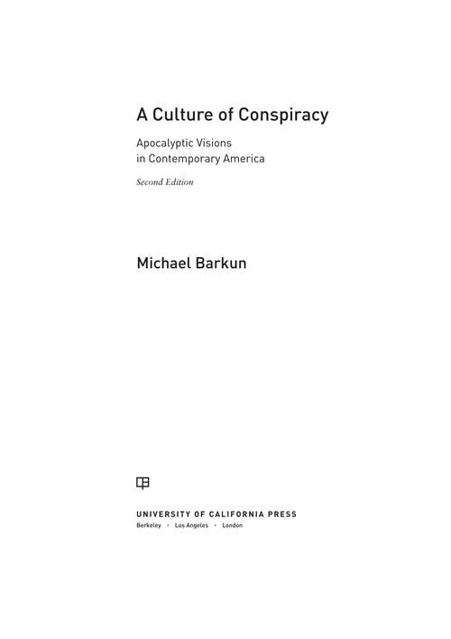 Book cover of Culture of Conspiracy