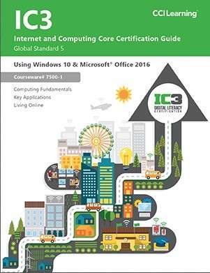 Book cover of IC3 Global Standard 5 Internet and Computing Core Certification Guide