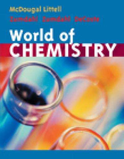 Book cover of World of Chemistry (Student Edition)