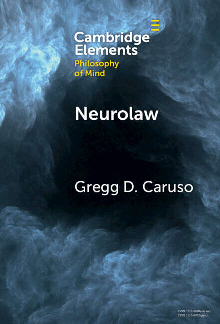 Book cover of Neurolaw (Elements in Philosophy of Mind)