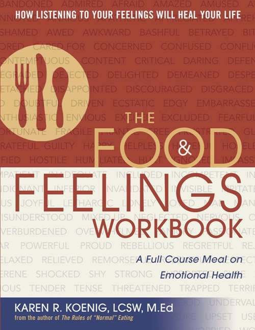 Book cover of The Food and Feelings Workbook