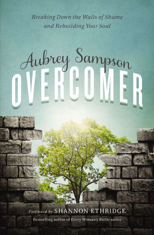 Book cover of Overcomer: Breaking Down the Walls of Shame and Rebuilding Your Soul