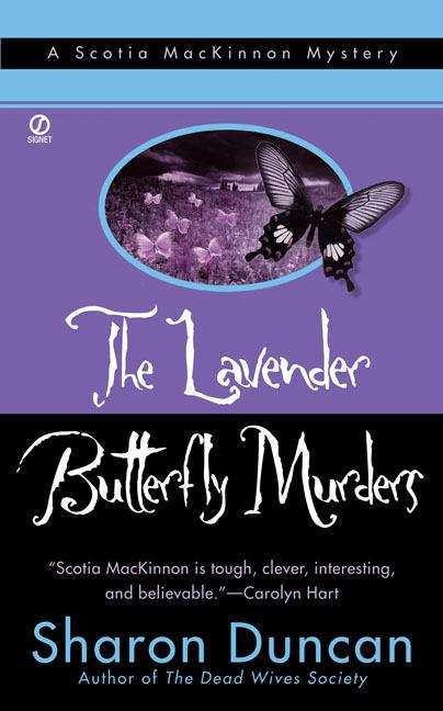 Book cover of The Lavender Butterfly Murders: A Scotia MacKinnon Mystery
