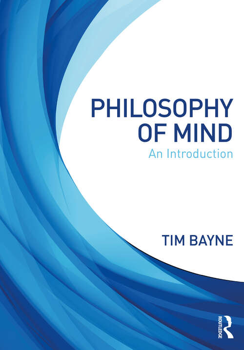 Book cover of Philosophy of Mind: An Introduction
