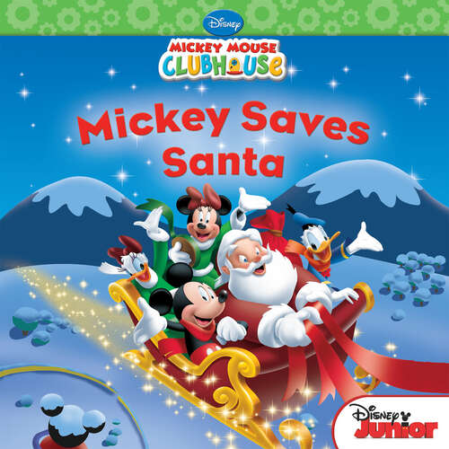 Book cover of Mickey Saves Santa